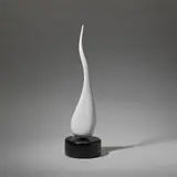 Emanuel Rubini, 'Drop of Water', 2008, White carrara marble, marble base