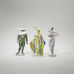 Imre Schrammel, for Herend, Porcelain, hand painted in colours and with some gilt highlights