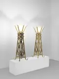 B.J.A. Smith, Untitled, Painted copper, glass