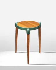 Gerald Summers, Untitled, Oak-veneered wood, oak, anodised aluminium