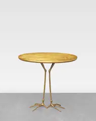 Meret Oppenheim, Prototype 'Table with Bird's Legs', designed 1939, produced 1972, Gilded wood, bronze