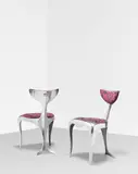 Mark Brazier-Jones, Pair of 'Dolphin' chairs,  designed 1990, executed 1995-1996