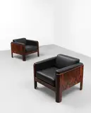 Isamu Kenmochi, Pair of easy chairs, model no. SM7008, designed 1964