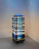 Ugo La Pietra, 'Catasta' floor lamp, 2007