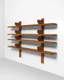 Pierre Chapo, Bibliothèque, model no. B17, designed for the Salon des Arts Ménagers
