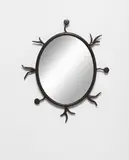 Eric Schmitt, 'Medusa' mirror, designed 2020, Patinated wrought iron, mirrored glass