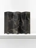 Pierre Dunand, 'The Rocks', unique folding screen, circa 1945, Lacquered wood