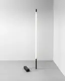 Gino Sarfatti, Standard lamp, model no. 1063, circa 1954, Steel, painted steel, fluorescent lightbulb