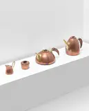 Untitled by Karl Hagenauer, Copper, brass, Brazilian rosewood, offered Apr 2023