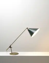 Th. Valentiner, Untitled, Painted aluminium, brass
