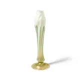Tiffany Studios, Floriform Vase, Favrile glass with applied decoration, incised 'LCT' and numbered '6098B' on underside