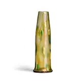 Tiffany Studios, Paperweight Vase, Favrile glass, engraved 'L