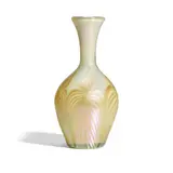 Tiffany Studios, Vase, decorated Favrile glass, engraved 'L