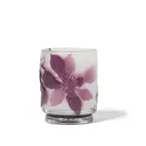 Émile Gallé, Clematis Vase, etched, carved and fire polished glass, etched 'Gallé déposés'