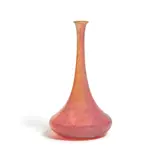 Vase by Daum Frères and Edmond Lachenal, gilt decorated, opalescent glass, engraved 'DAUM NANCY/fécit/d'aprés E, offered Oct 2023