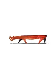 Gatto by Gio Ponti, for Paolo de Poli, enameled copper, incised 'De Poli', sold Oct 2023