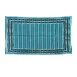 Ingrid Dessau, Flat Weave Rug, handwoven wool, woven initials 'ID'
