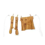 Livio de Marchi, Pair of Socks and Undershirt on Clothesline
