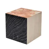 Aimee Song, Cube Form Side Table, various marble surfaces