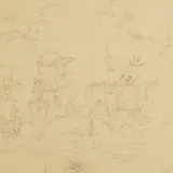 William Haines, Assorted Group of Ten Trapunto Embroidery Designs for Upholstery