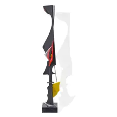 Winchester by Richard Beau Lieu, painted aluminum with mirror polished elements, signed and dated 'Beau Lieu 87', sold Oct 2023