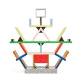 Carlton Bookcase by Ettore Sottsass, sold Oct 2023