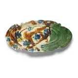 Platter by Betty Woodman, glazed earthenware, stamped 'WOODMAN' on underside, sold Oct 2023