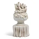 Viola Frey, Biography of a Civilization, glazed stoneware, incised 'V