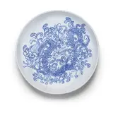 Magdalena Frimkess, Untitled (Dragon Platter), glazed ceramic