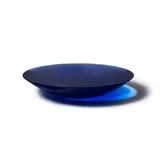 David James, Blue Energy Tranquility, kiln cast glass, incised 'James P17 2/8'
