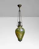 Rare Stalactite Shade by Tiffany Studios, favrile glass, patinated bronze, sold Dec 2023