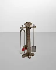 Rare Fire Tools by Edgar Brandt, sold Dec 2023