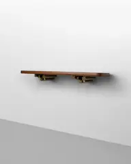 AND VALERIA FANTONI BORSANI by Osvaldo Borsani, wenge wood, brass, sold Dec 2023