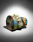 Michael Lucero, 'Dreamer's Head', glazed and hand-painted earthenware, painted mark 'Michael Lucero 1986-88 N