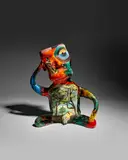 Michael Lucero, 'Pre-Columbian II', glazed earthenware, painted mark 'MADE IN N