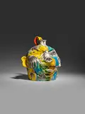 Michael Lucero, 'Jughead', glazed earthenware, glaze mark 'Michael Lucero'