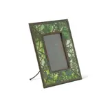 Grapevine Picture Frame by Tiffany Studios, patinated bronze, Favrile glass, sold Jul 2023