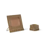 Venetian Easel Calendar and Inkstand by Tiffany Studios, gilt bronze, each stamped 'TIFFANY STUDIOS NEW YORK' and numbered, sold Jul 2023