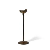 Standing Ashtray by Tiffany Studios, patinated bronze, brass, sold Jul 2023