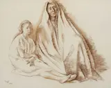Madre e Hija by Francisco Zúñiga, sold Jul 2023