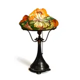 Pairpoint, Puffy Poppy Table Lamp