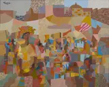Romeo V. Tabuena, Untitled (Marketplace)