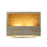 Sabino, Three Graces Lamp, frosted and clear glass, chromed metal, signed 'SABINO FRANCE'