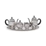 Paul Follot, Five Piece Coffee and Tea Service