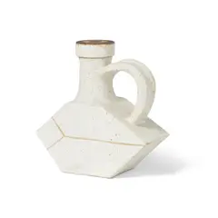 Pitcher by Bruno Gambone, glazed stoneware, painted 'GAMBONE ITALY', offered Jul 2023