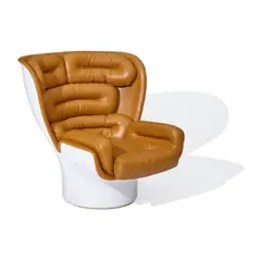 Joe Colombo, Elda Chair, for Comfort, fiberglass, leather