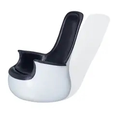 Marc Held, Culbuto Tall Chair, for Knoll, leather, fiberglass