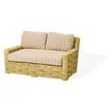 Audoux Et Minet, Two-Seat Sofa, braided rope, upholstery