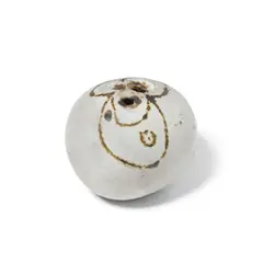 Vessel by Earl Hooks, glazed stoneware, sold Jul 2023