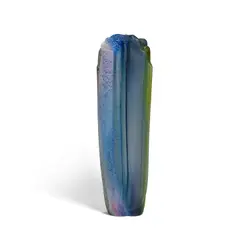 William Morris, Standing Stone, blown glass, etched 'William Morris 1988' along the lower edge